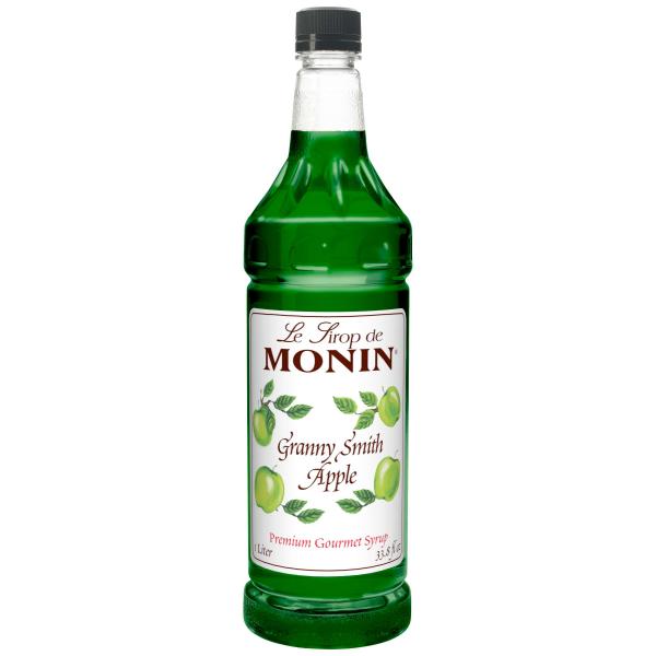 Monin Granny Smith Apple 1 Liter - 4 Per Case.