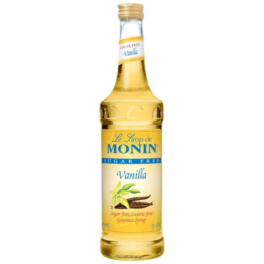 Monin Sugar Free Vanilla 750 ML - 12 Per Case.