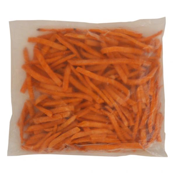 Platter Fries® Frozen French Fried Sweet Potatoes 3 Pound Each - 5 Per Case.