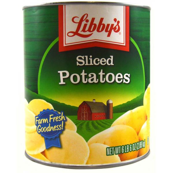 Potato Libby's Sliced 102 Ounce Size - 6 Per Case.