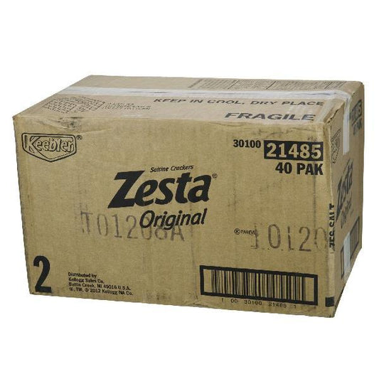 Kellogg's Zesta Saltines Crackers4 Ounce Size - 40 Per Case.