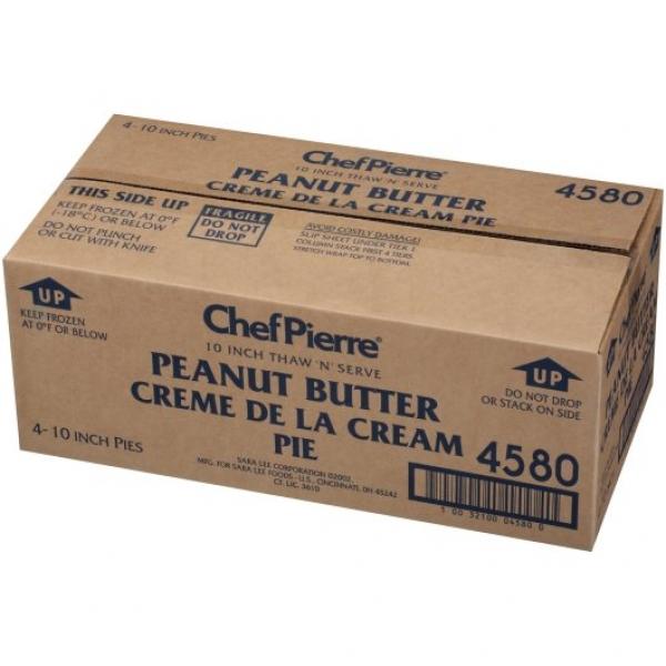 Chef Pierre Pie Chocolate Peanut Butter 2.125 Pound Each - 4 Per Case.