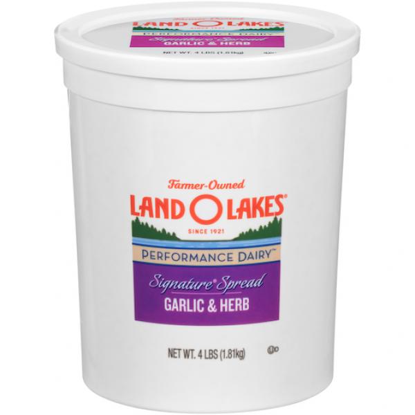 Land-O-Lakes® Signature® Spread Garlic &herb 4 Pound Each - 4 Per Case.