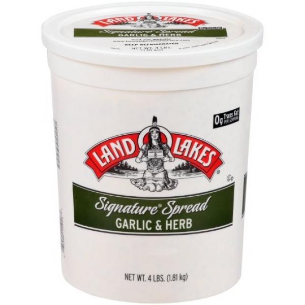 Land-O-Lakes® Signature® Spread Garlic &herb 4 Pound Each - 4 Per Case.