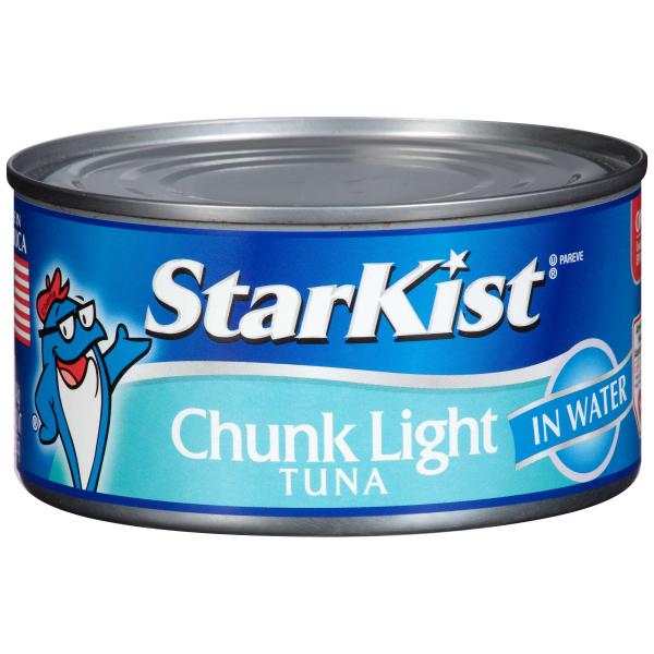 Starkist Tuna Chunk Light Packed In Water 12 Ounce Size - 24 Per Case.