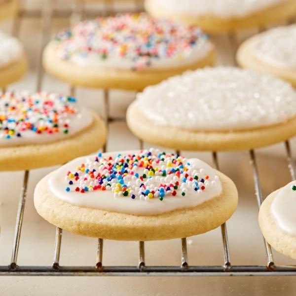 Pillsbury Best™ Frozen Cookie Dough Puck Sugar 20.25 Pound Each - 1 Per Case.