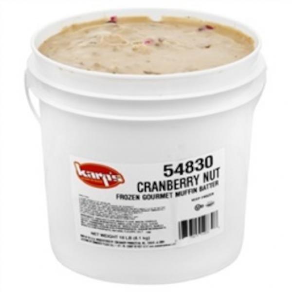 Muffin Cranberry Nut 18 Pound Each - 1 Per Case.