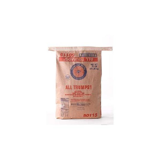 Gold Medal™ All Trumps™ Flour Bleachedbromated Malted Enriched 25 Pound Each - 1 Per Case.