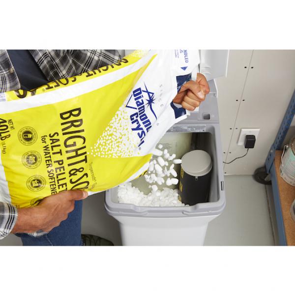 Diamond Crystal Bright And Soft Pellets 50 Pound Each - 1 Per Case.