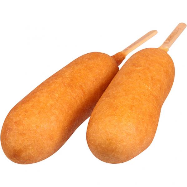 Turkey Corn Dog 4.1 Ounce Size - 72 Per Case.