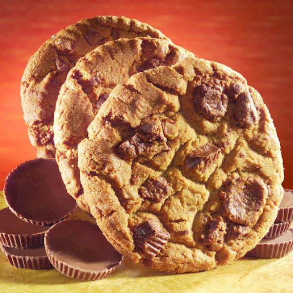 Cookie Peanut Butter Puck W Reeses Frozen 12 Each - 4 Per Case.