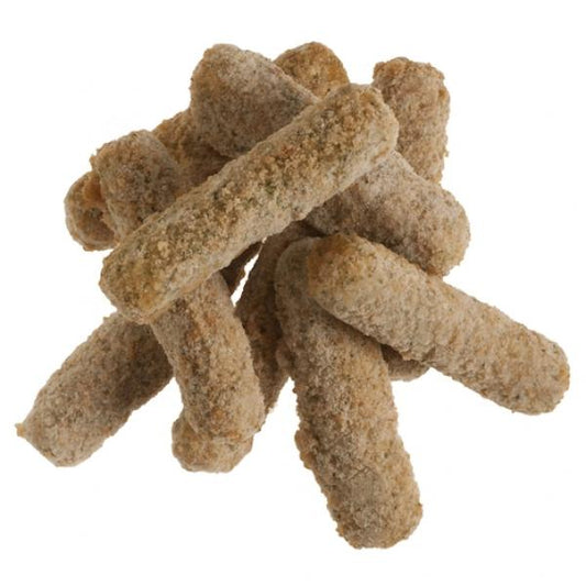 Ovenable Breaded Mozzarella Sticks 2 Pound Each - 6 Per Case.