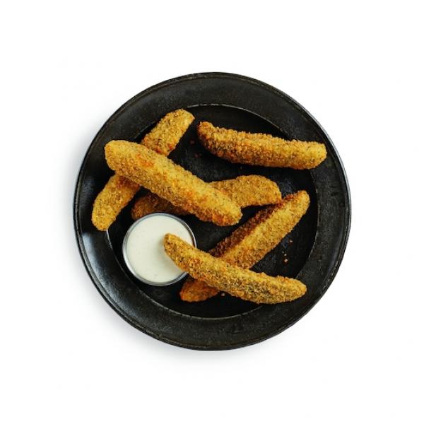 Anchor Breaded Dill Pickle Spears 4 Pound Each - 4 Per Case.