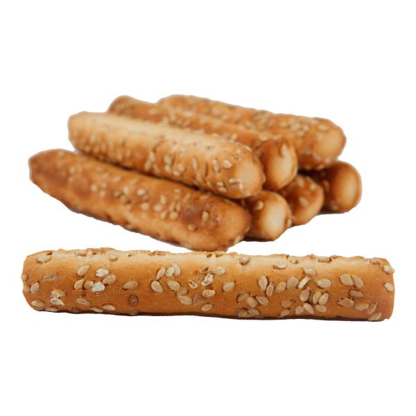 Breadstick Bulk Sesame 5 Pound Each - 2 Per Case.