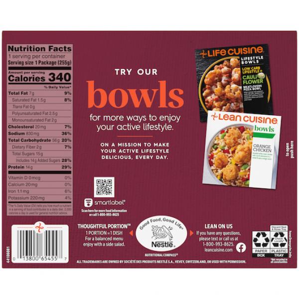 Lean Cuisine Sesame Chicken X9 Ounce Size - 12 Per Case.