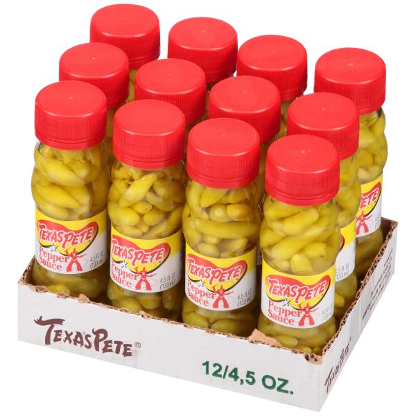 Texas Pete Green Pepper Sauce 4.5 Fluid Ounce - 12 Per Case.