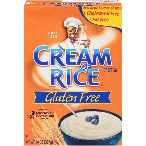 Cream Of Wheat Stove Top Rice Hot Cereal Gluten Free 14 Ounce Size - 12 Per Case.