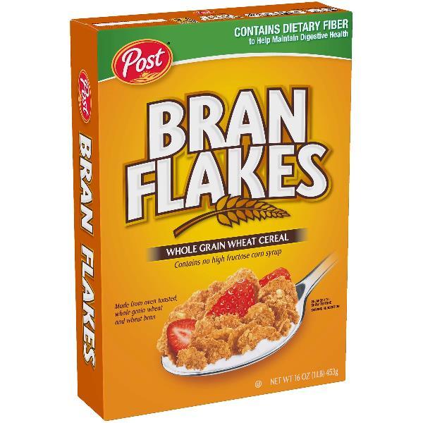 Post Bran Flakes 16 Ounce Size - 12 Per Case.