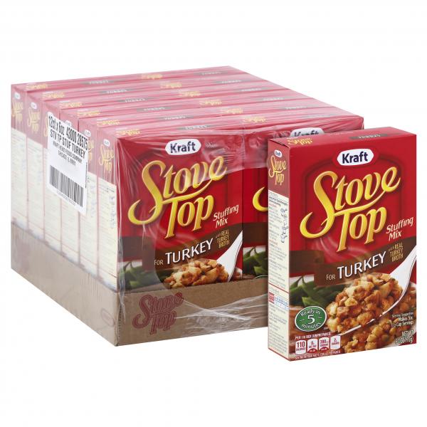 Stove Top Stuffing Stove Top Turkey, 6 Ounce Size - 12 Per Case.