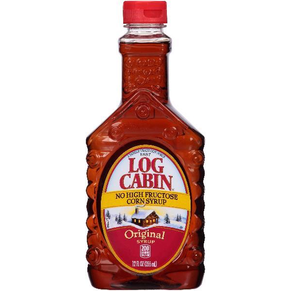 Log Cabin Original Pancake Syrup 12 Fluid Ounce - 12 Per Case.