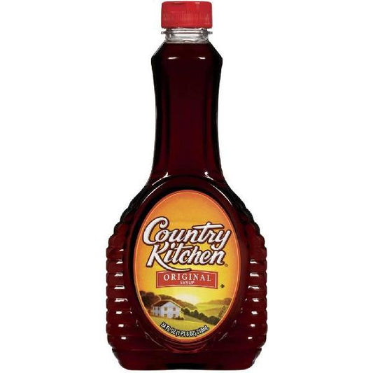 Country Kitchen Original Syrup 24 Ounce Size - 12 Per Case.