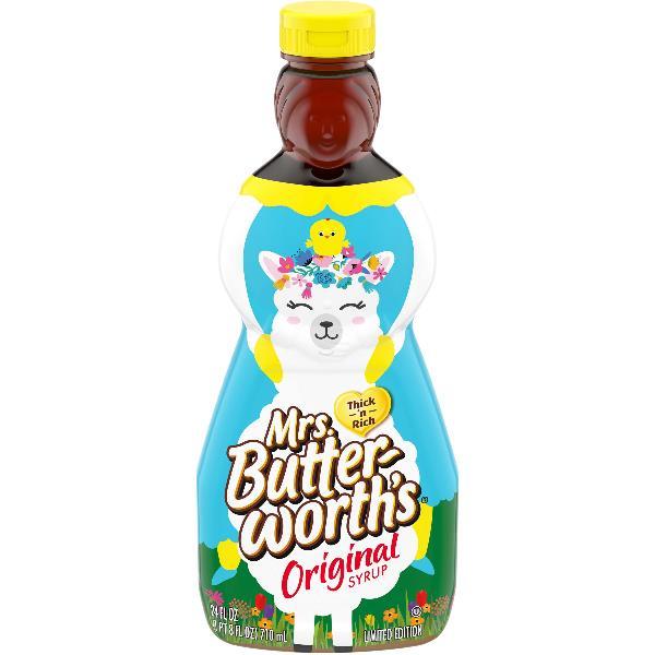 Mrs Butterworth's Original Thick And Rich Pancake Syrup 24 Fluid Ounce - 12 Per Case.