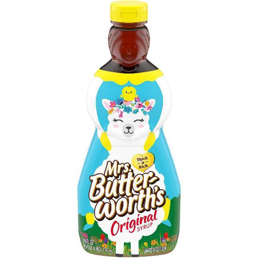 Mrs Butterworth's Original Thick And Rich Pancake Syrup 24 Fluid Ounce - 12 Per Case.