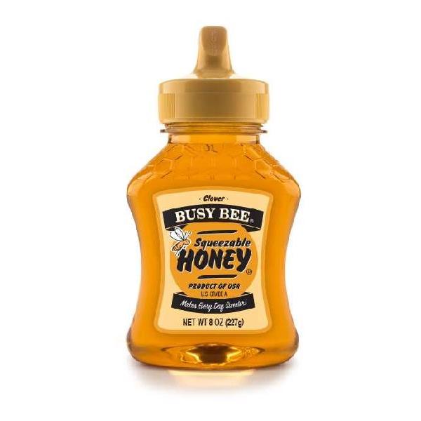 Busy Bee Honey 8 Ounce Size - 12 Per Case.