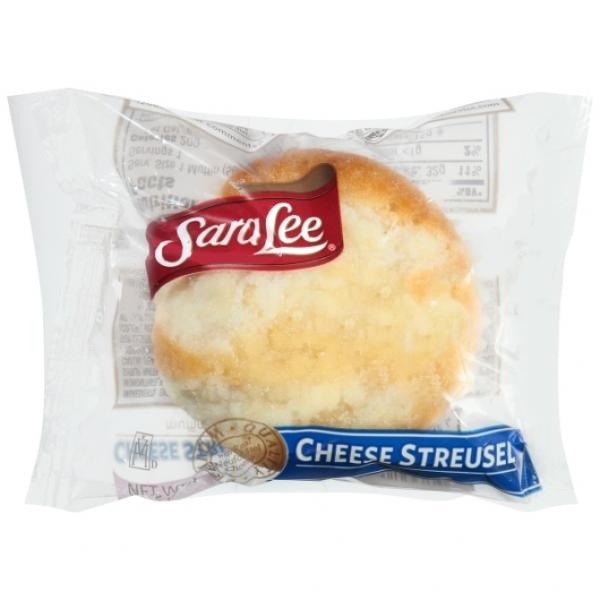 Chef Pierre Muffin Cheese Streusel Individually Wrapped 2 Ounce Size - 48 Per Case.