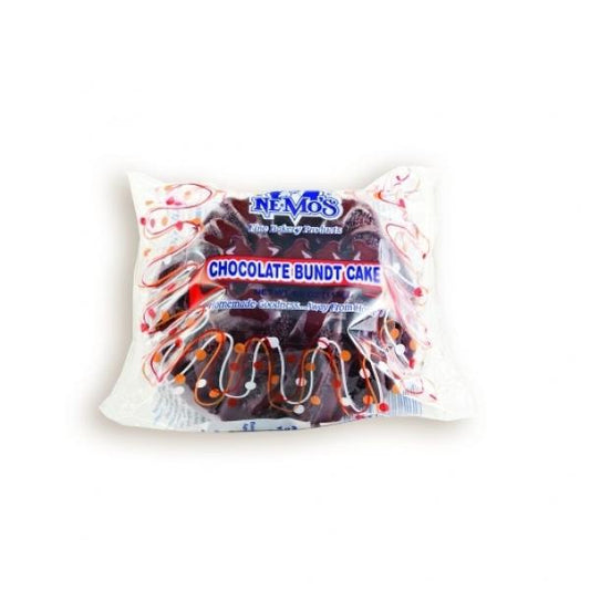 Cake Chocolate Bundt 4 Ounce Size - 12 Per Case.