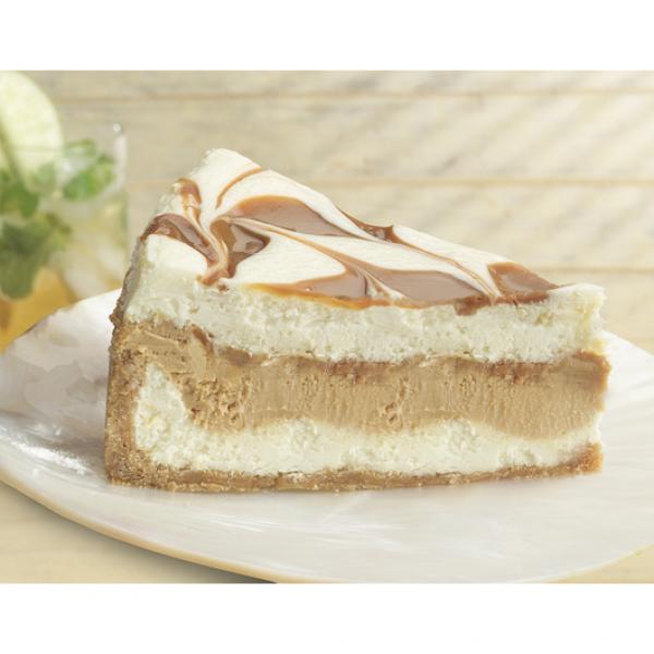 Cheesecake Dulce De Leche Frozen 4.56 Pound Each - 2 Per Case.