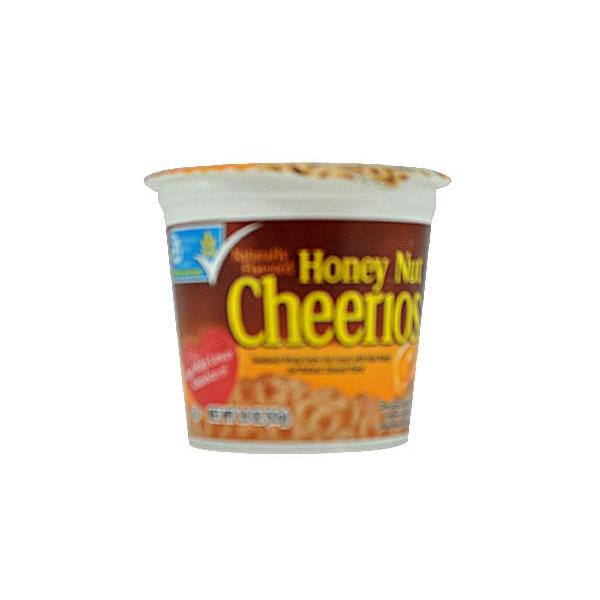 Honey Nut Cheerios™ Cereal Single Serve Cup 1.8 Ounce Size - 60 Per Case.