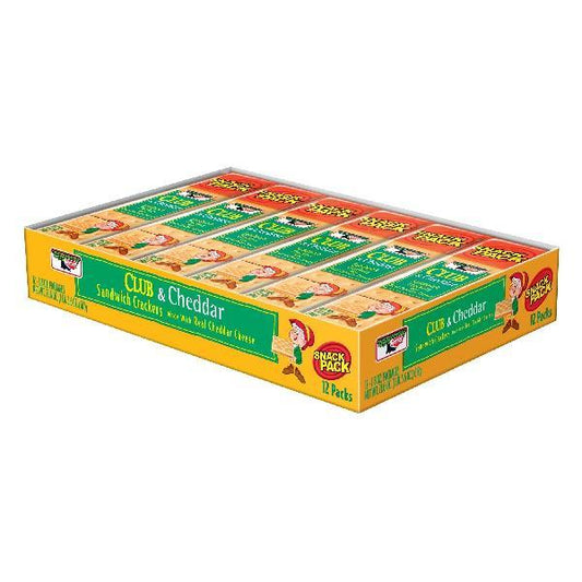 Kellogg's Keebler Club Kings Blend Cheddar Cracker, 1.8 Ounces - 144 Per Case.