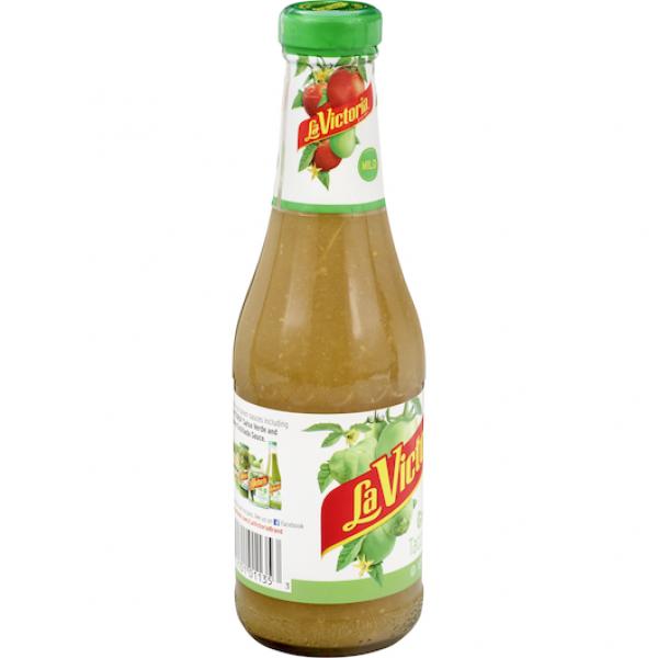 La Victoria Green Taco Sauce Mild 8 Ounce Size - 12 Per Case.