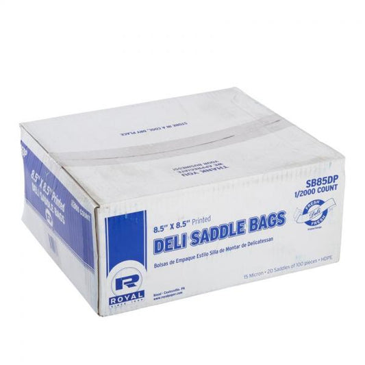 Bag High Density Saddle Printed Deli Fresh 2000 Each - 1 Per Case.