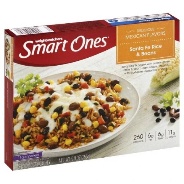 Smart Ones Frozen Entreessides Santa Fe Riceand Beans 9 Ounce Size - 12 Per Case.