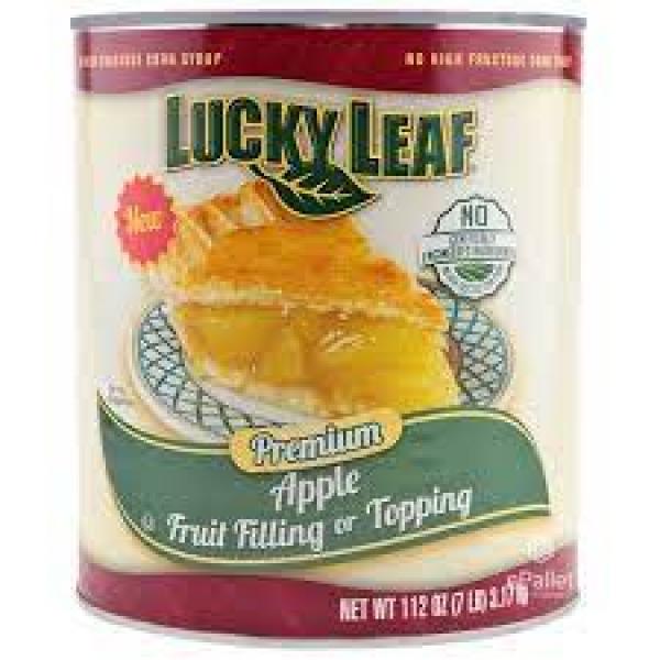 Lucky Leaf Apple Fruit Filling Or Topping 116 Ounce Size - 6 Per Case.