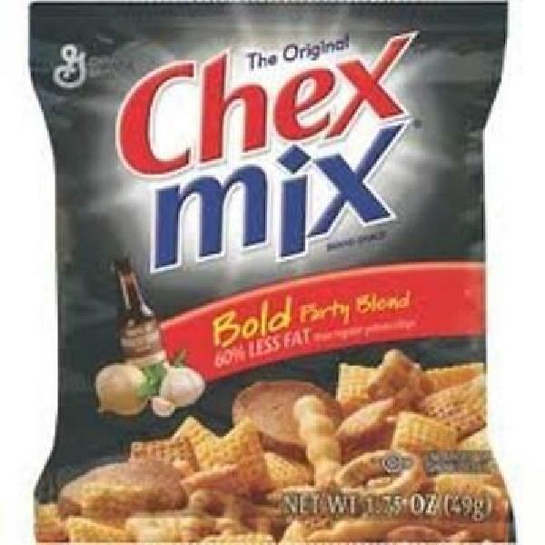 Chex Mix™ Snack Mix Single Serve Bold Party Blend 1.75 Ounce Size - 60 Per Case.