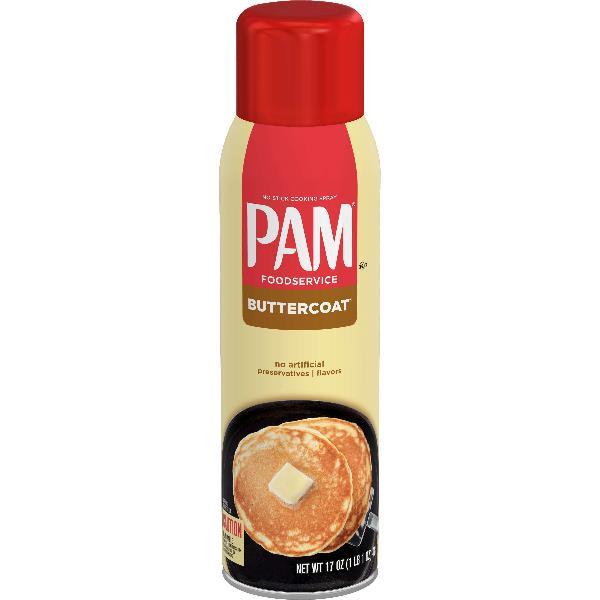 Pam® Buttercoat Cooking Spray 17 Ounce Size - 6 Per Case.