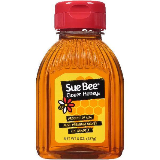 Sue Bee Honey Kingline 8 Ounce Size - 12 Per Case.