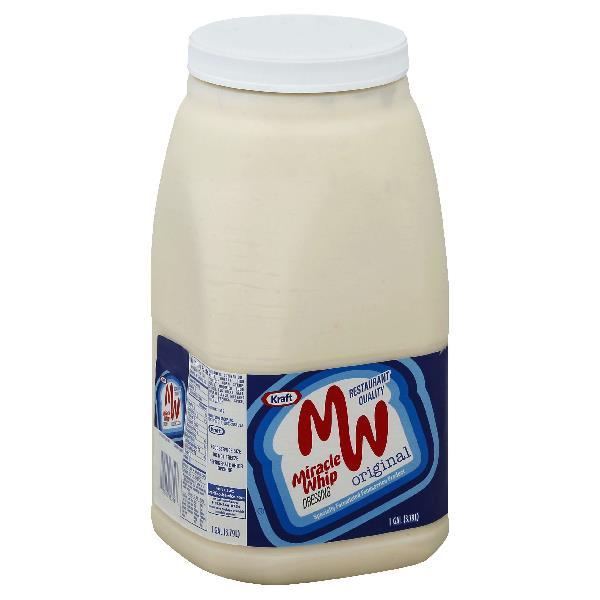 Miracle Whip Original Restaurant Quality Dressing 4Casepack 1 gal Jugs