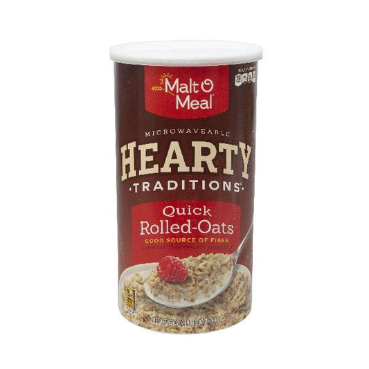 Hearty Tradtns Quick Oats 42 Ounce Size - 12 Per Case.