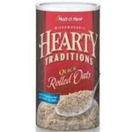 Hearty Trad Old Fash Oats 42 Ounce Size - 12 Per Case.