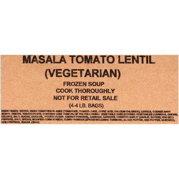 HEINZ TRUESOUPS Masala Tomato Lentil Soup 4 lb. Bag 4 Per Case