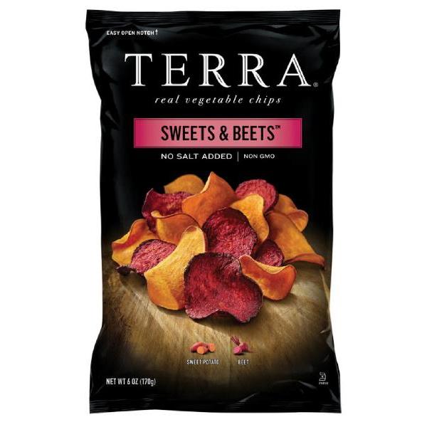 Terra Chips Sweets & Beets Vegetable Chips 6 Ounce Size - 12 Per Case.