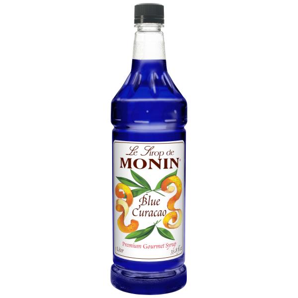 Monin Blue Curacao 1 Liter - 4 Per Case.