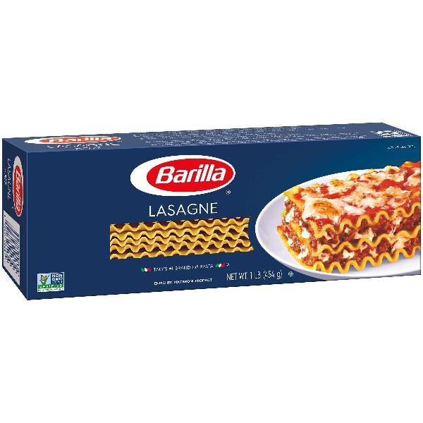 Wavy Lasagne Barilla USA 16 Ounce Size - 12 Per Case.