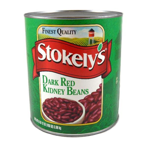 Stokely Red Kidney Beans 108 Ounce Size - 6 Per Case.