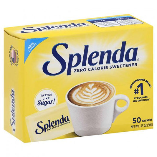 SplendaPackets 1.75 Ounce Size - 12 Per Case.