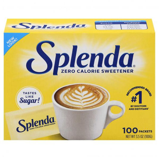 SplendaPackets 3.5 Ounce Size - 12 Per Case.